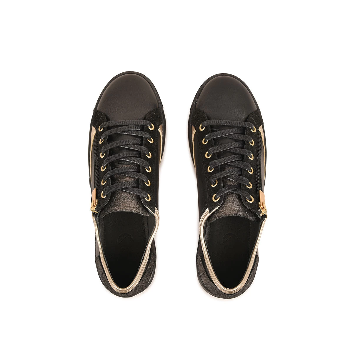 Pataugas JESTER/MIX F4H NOIR/DORÉ – Image 6