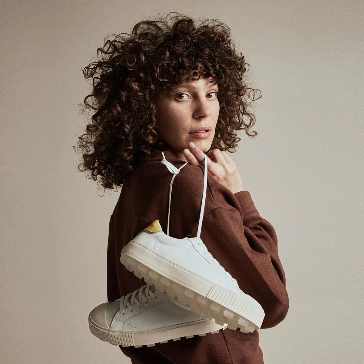 Pataugas ARAN/MIX F2H BLANC/JAUNE – Image 2